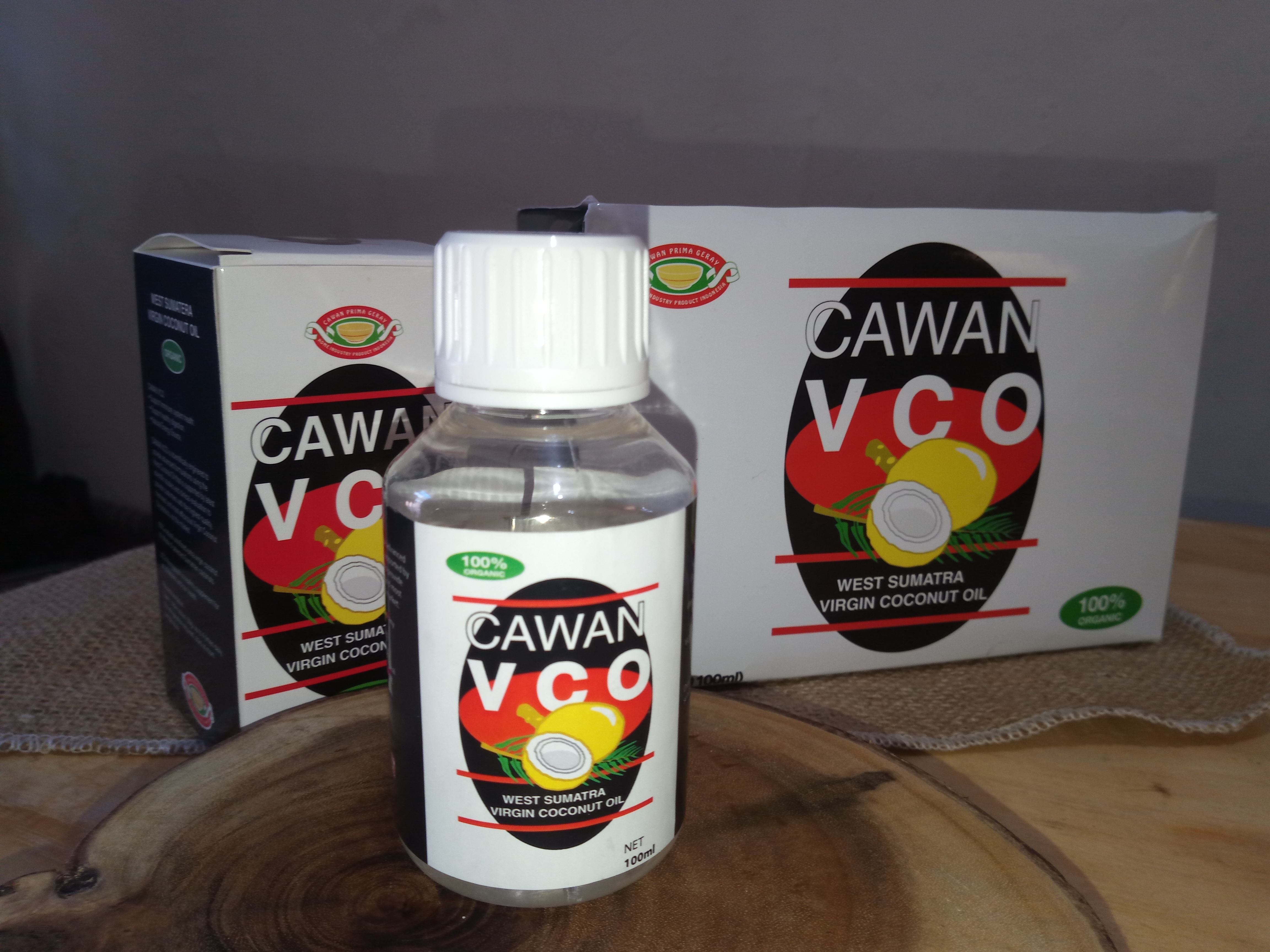 Cawan Prima VCO (Virgin Coconut Oil)